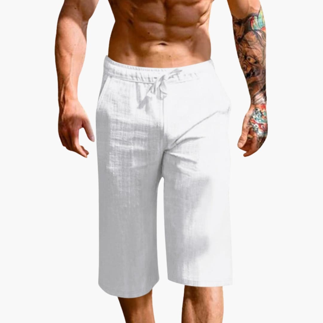 Men's Athletic Shorts Elastic Waist Straight Leg - VibreMode