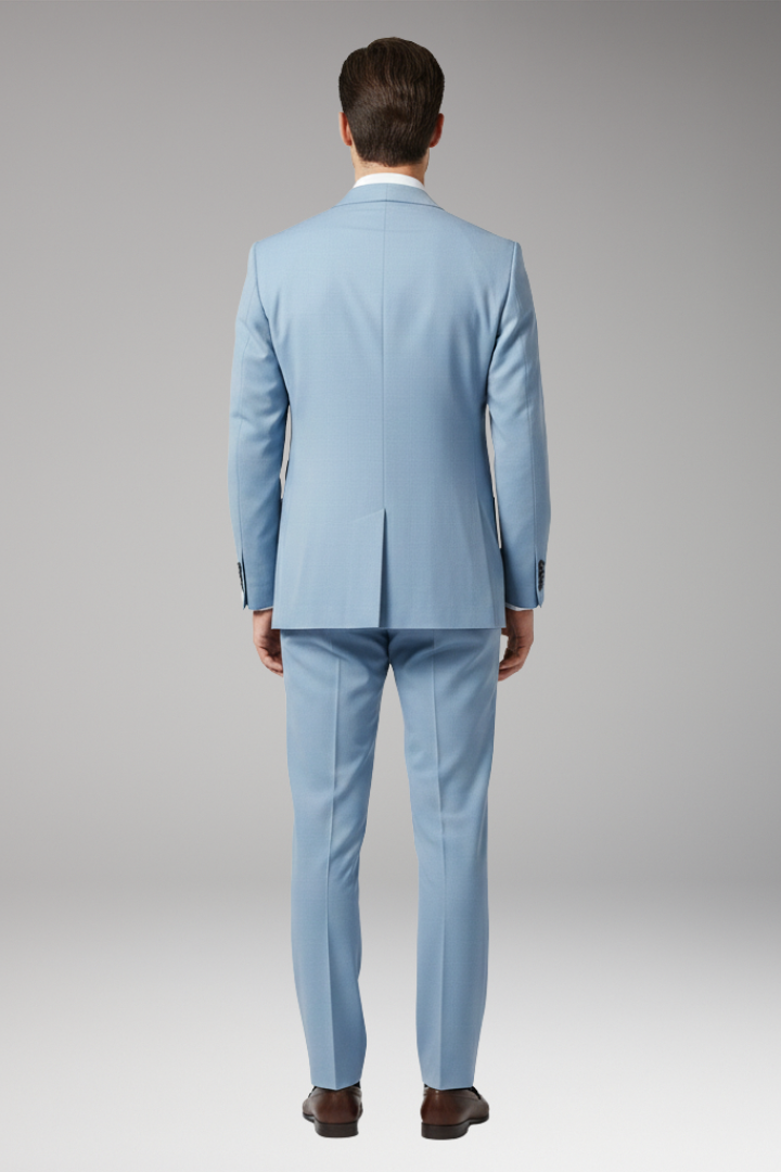 Men's 2 Piece Suit Set Blazer Trousers