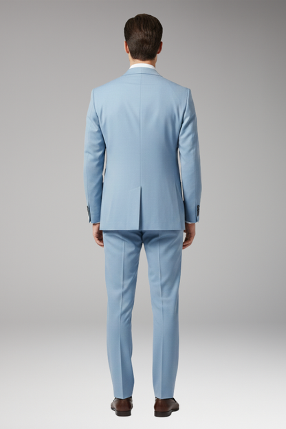 Men's 2 Piece Suit Set Blazer Trousers