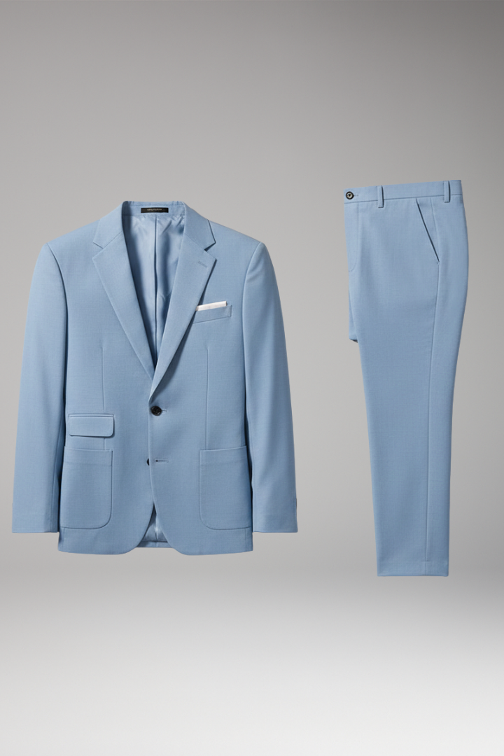 Men's 2 Piece Suit Set Blazer Trousers - VibreMode