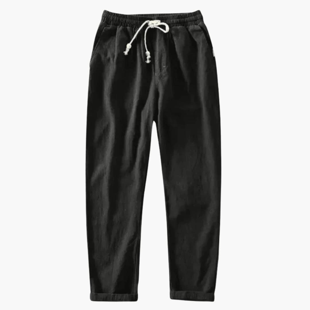 Men's Elastic Waist Pants Loose Fit - VibreMode