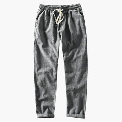Men's Elastic Waist Pants Loose Fit