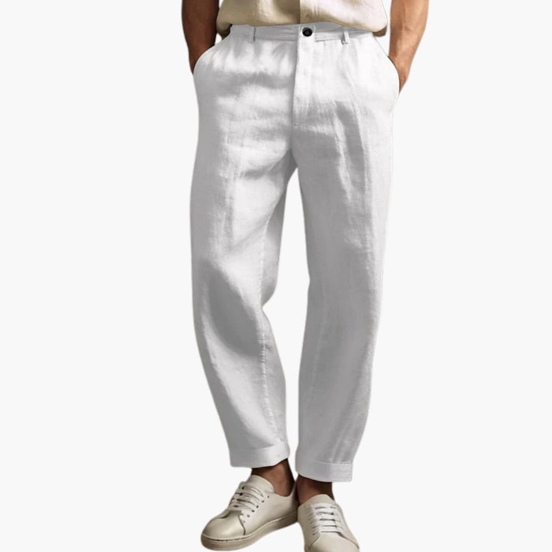 Men's Elastic Waist Pants Regular Fit
