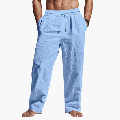 Men's Relaxed Fit Elastic Waist Pants