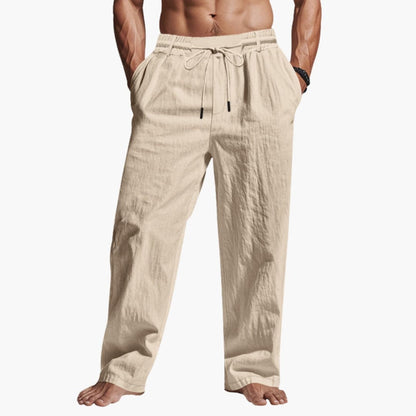 Men's Relaxed Fit Elastic Waist Pants