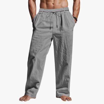 Men's Relaxed Fit Elastic Waist Pants