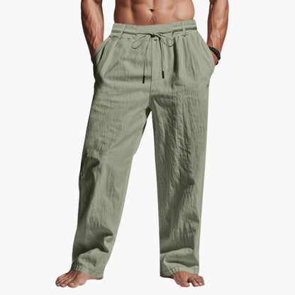 Men's Relaxed Fit Elastic Waist Pants