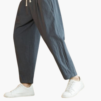 Men's Loose Fit Summer Pants Cotton