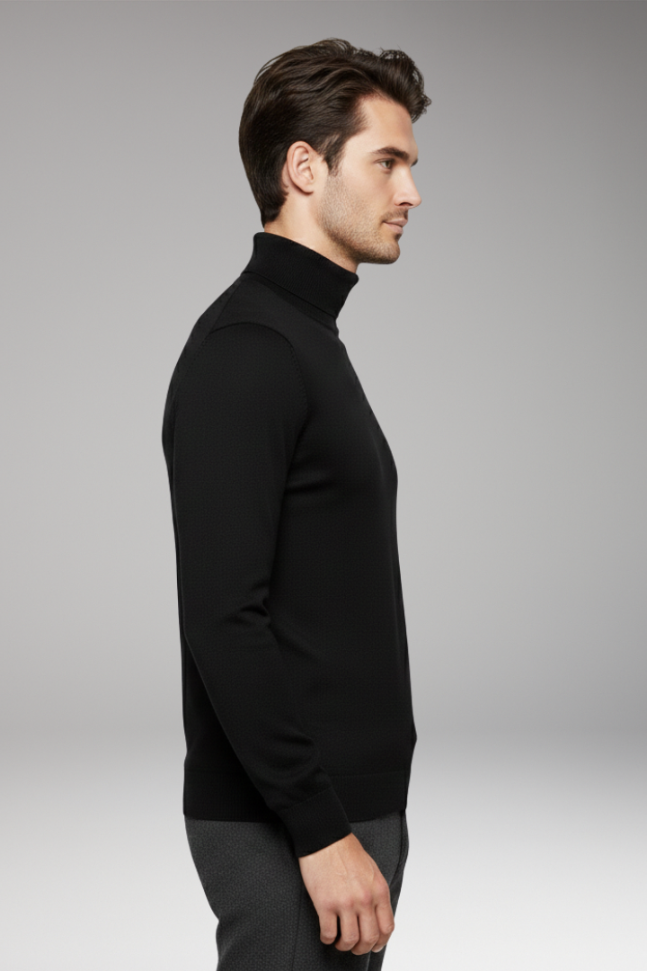 Men's Turtleneck Sweater Long Sleeves