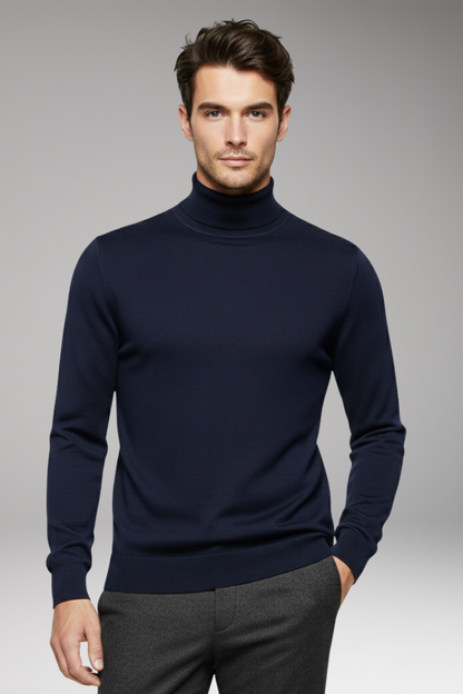 Men's Turtleneck Sweater Long Sleeves