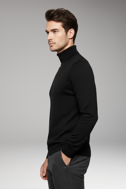 Men's Turtleneck Sweater Long Sleeves