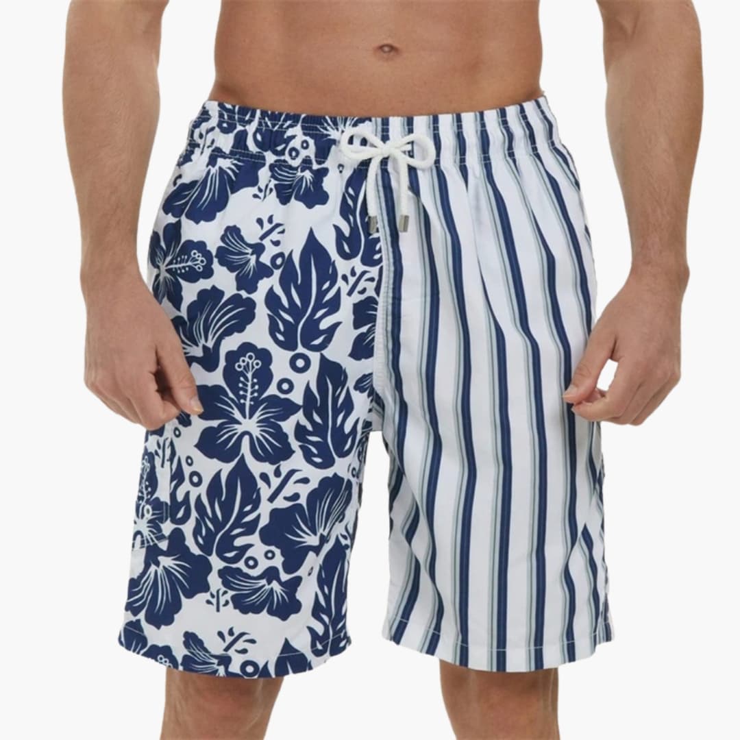 Men's Swim Trunks Elastic Waistband