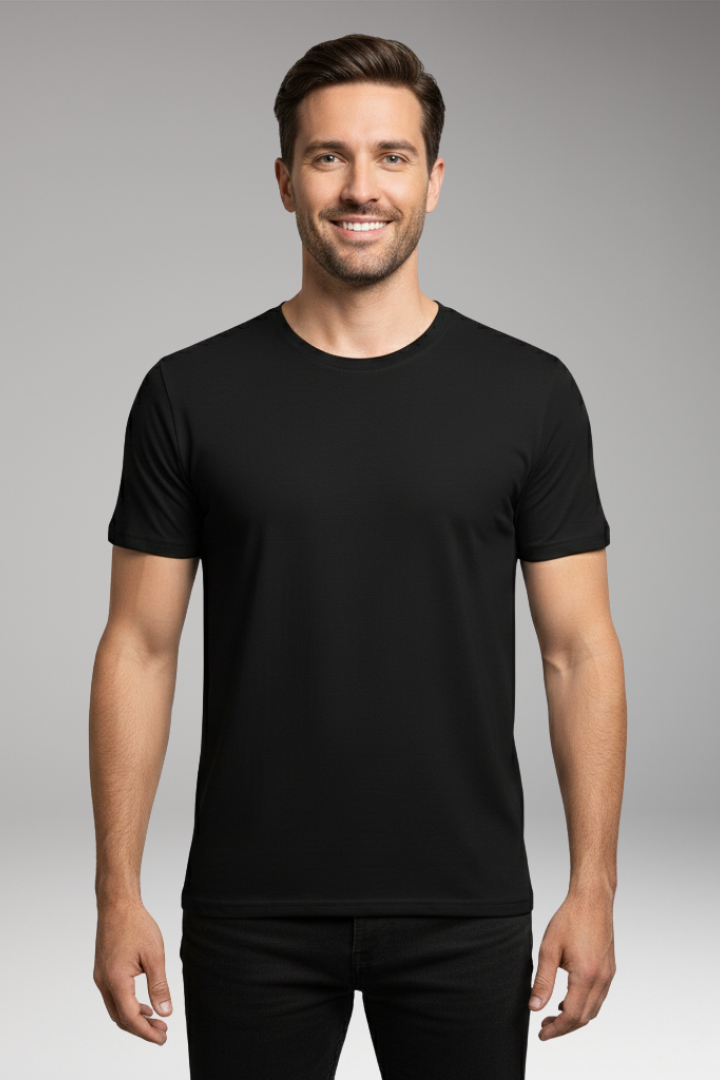 Men's Short Sleeve Round Neck T-Shirt