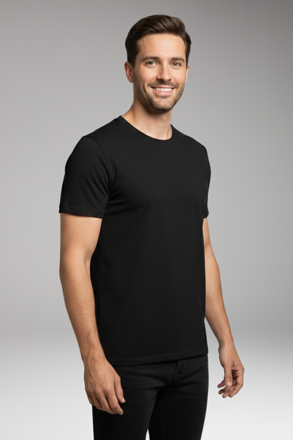 Men's Short Sleeve Round Neck T-Shirt