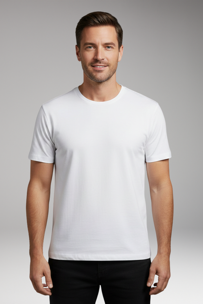 Men's Short Sleeve Round Neck T-Shirt