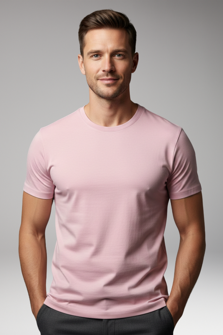 Men's Short Sleeve Round Neck T-Shirt