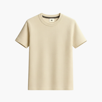 Men's Waffle Knit T-Shirt - VibreMode