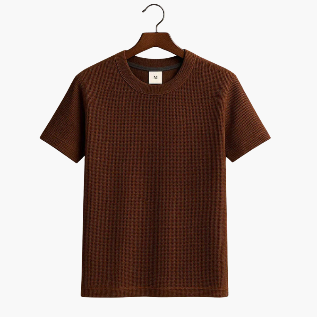 Men's Waffle Knit T-Shirt