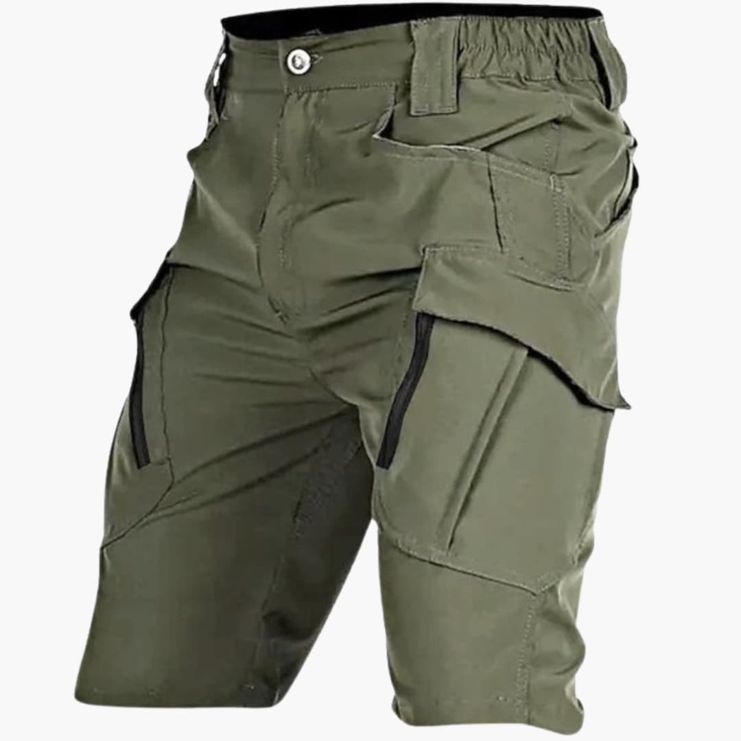 Men's Tactical Cargo Shorts With Belt