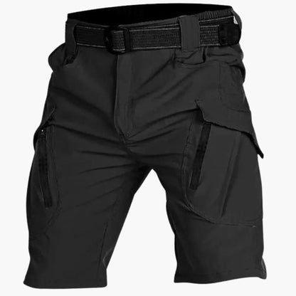 Men's Tactical Cargo Shorts With Belt
