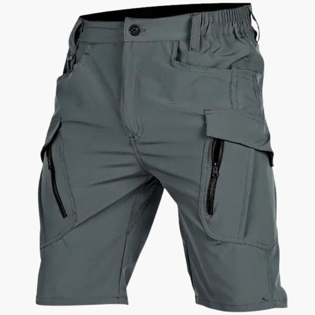 Men's Tactical Cargo Shorts With Belt