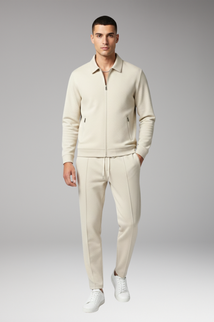 Men's Zip Tracksuit Set