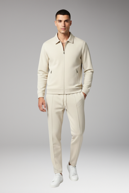 Men's Zip Tracksuit Set