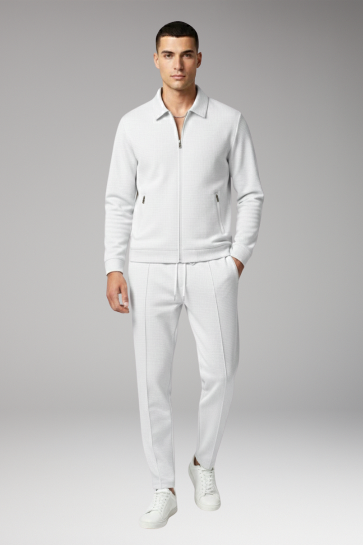 Men's Zip Tracksuit Set