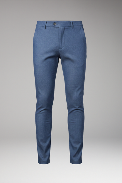 Men's Slim Fit Stretch Trousers - VibreMode