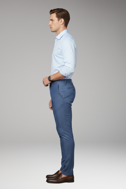 Men's Slim Fit Stretch Trousers