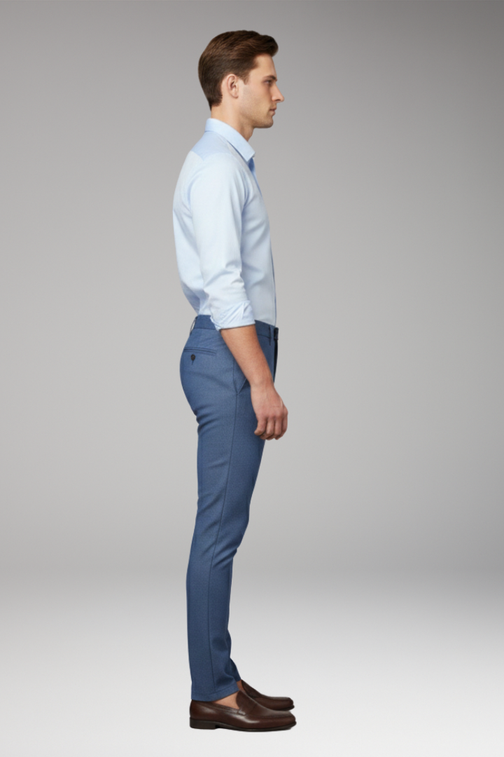 Men's Slim Fit Stretch Trousers