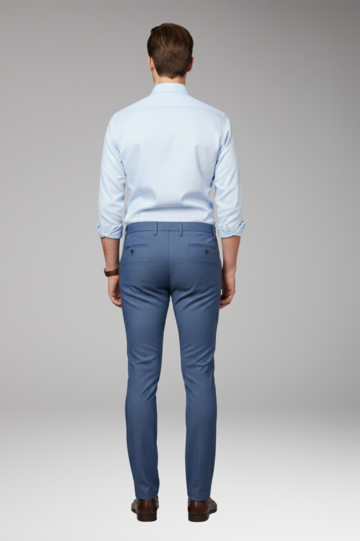 Men's Slim Fit Stretch Trousers