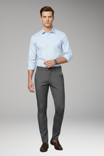 Men's Slim Fit Stretch Trousers