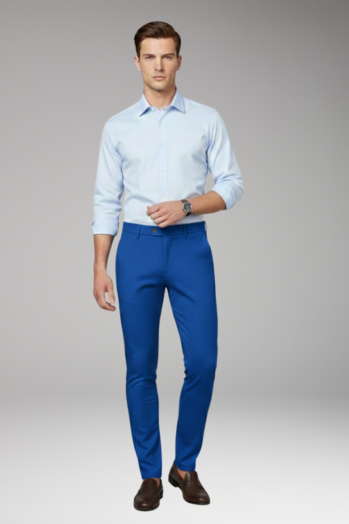 Men's Slim Fit Stretch Trousers