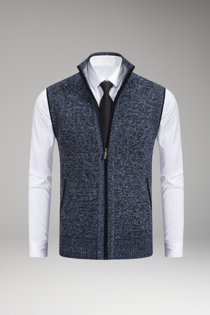 Men's Zip Vest Straight Fit - VibreMode