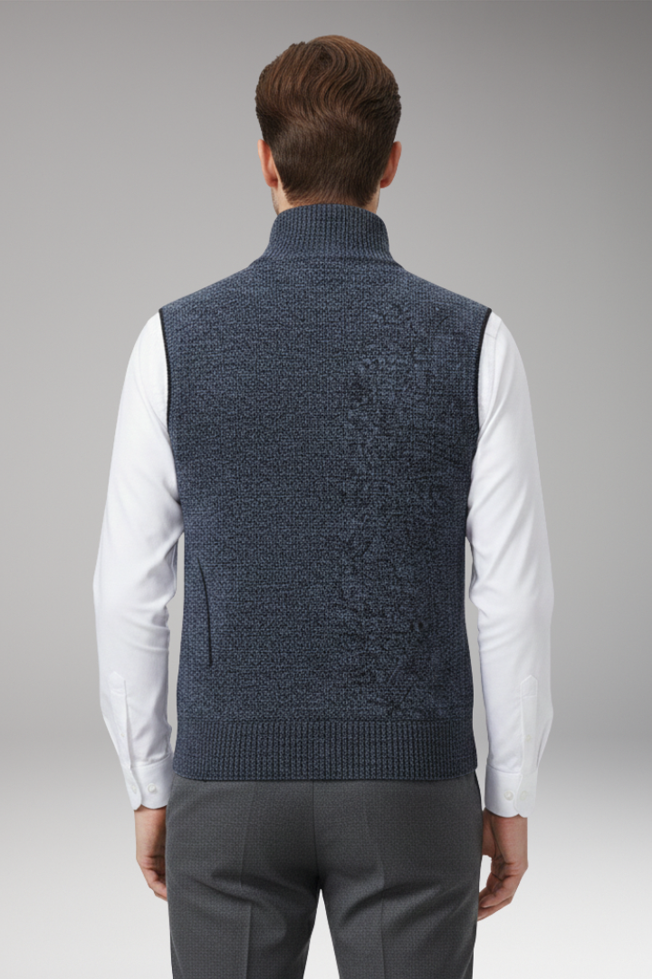 Men's Zip Vest Straight Fit