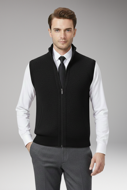Men's Zip Vest Straight Fit