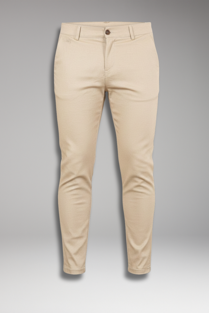 Men's Slim Leg Chino Pants Button Fly - VibreMode