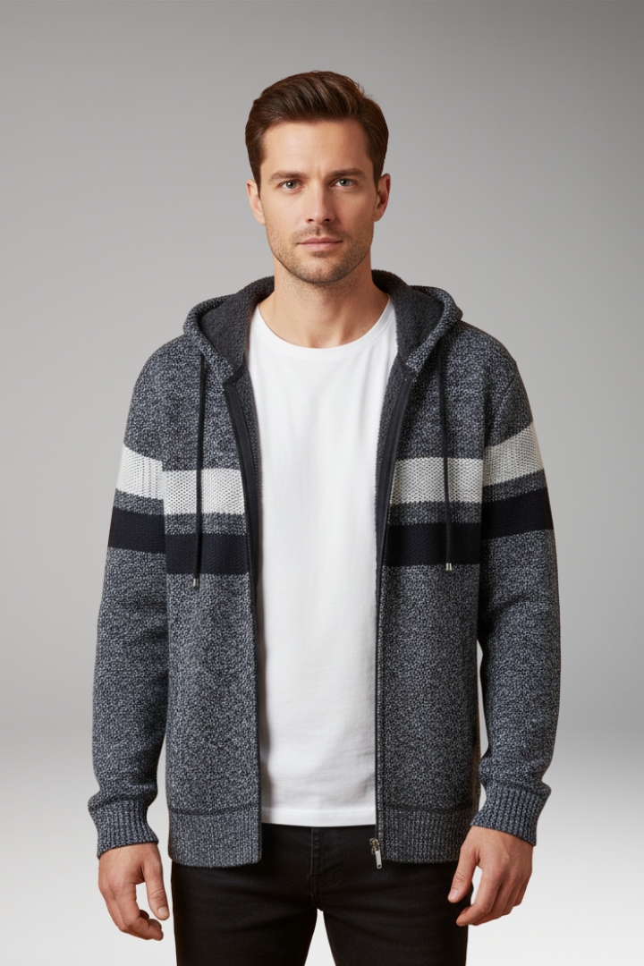 Men's Hooded Zip Jacket
