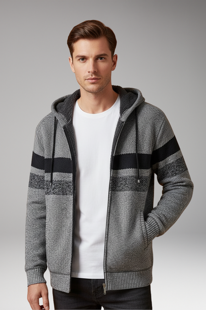 Men's Hooded Zip Jacket
