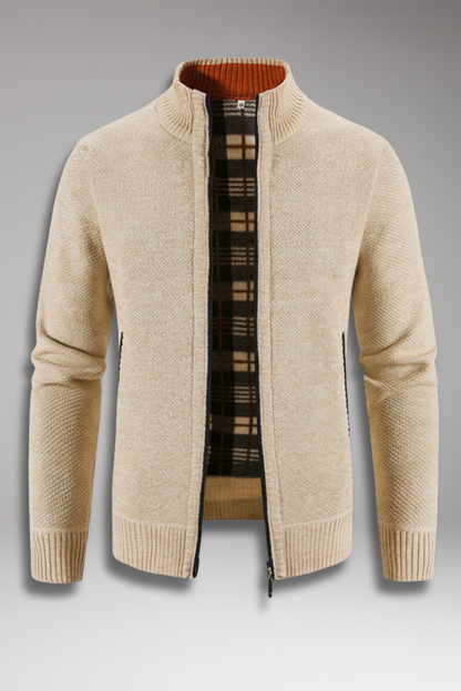 Men's Zip Jacket Interior Patterned - VibreMode