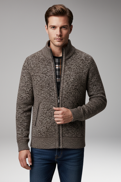 Men's Zip Jacket Interior Patterned