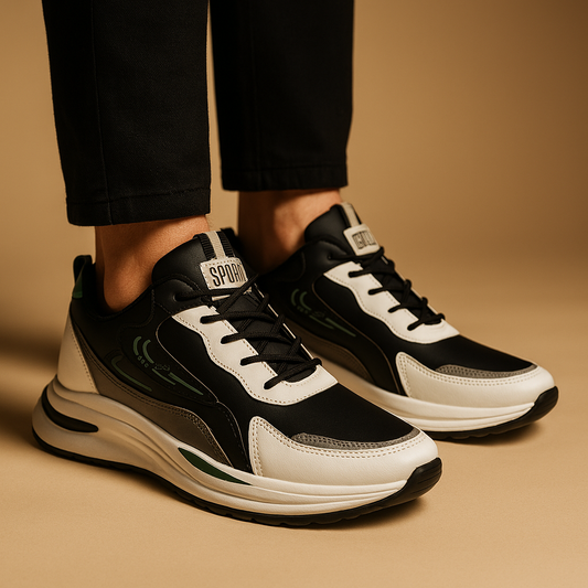 Men's Airy Knit Sneakers Lightweight Comfort Walk Shoes - VibreMode