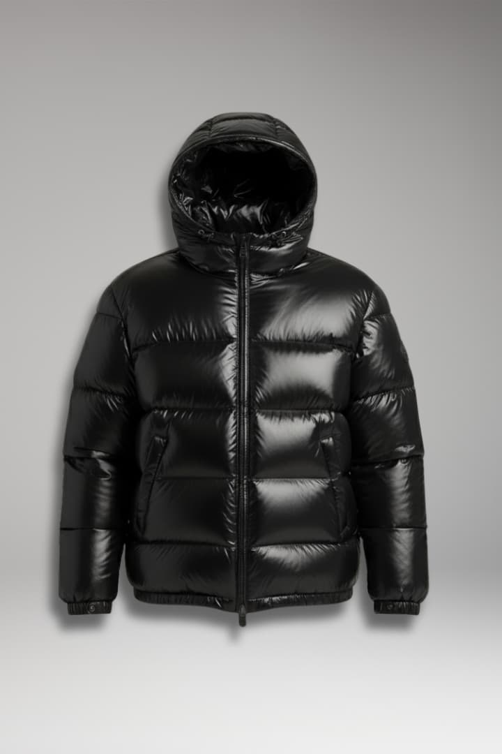 Men's Quilted Padded Jacket Secure Closure - VibreMode