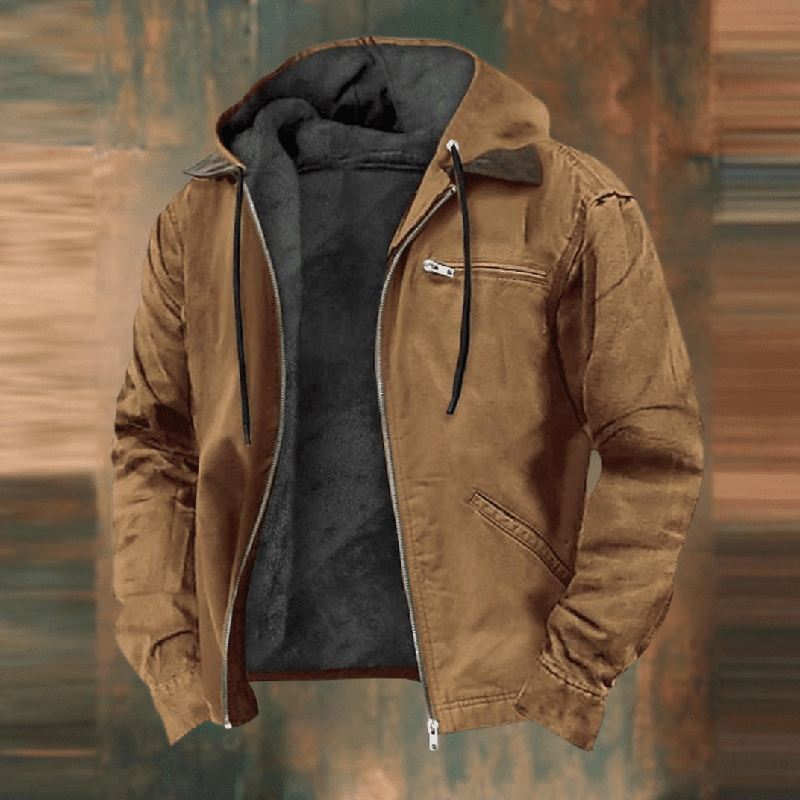 Lightweight Men's Summer Zip Hoodie Jacket - VibreMode