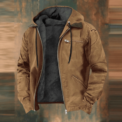 Lightweight Men's Summer Zip Hoodie Jacket - VibreMode