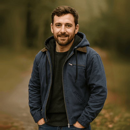 Lightweight Men's Summer Zip Hoodie Jacket