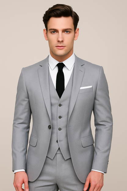 Classic Men's 3 Piece Spring Suit Set