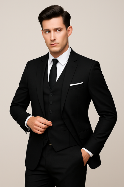 Classic Men's 3 Piece Spring Suit Set
