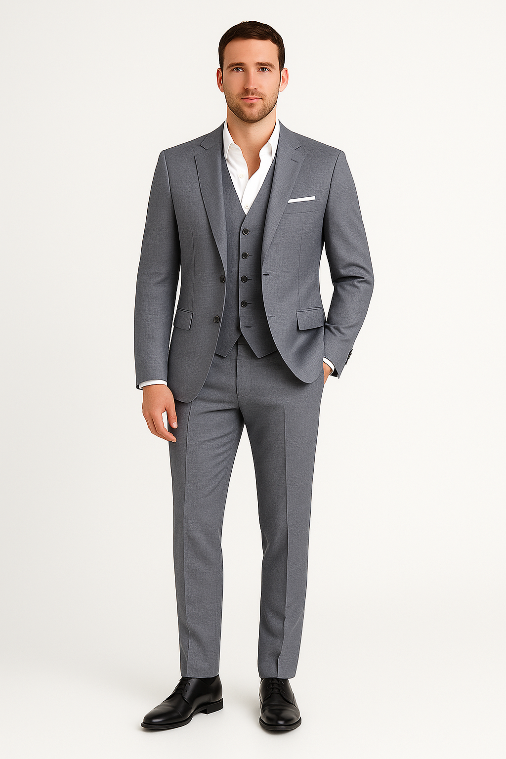 Men's Slim Fit Spring Business Suit Set